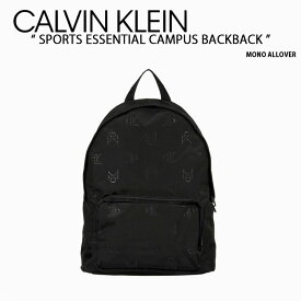 Calvin Klein カルバンクライン リュック SPORTS ESSENTIAL CAMPUS BACKPACK 43 MONO ALLOVER CK ロゴ BAG バッグ バックパック HH3614968【中古】未使用品