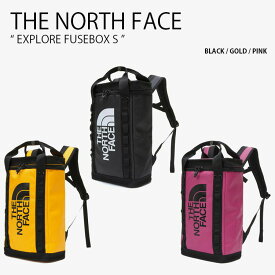 THE NORTH FACE ノースフェイス リュック EXPLORE FUSEBOX S エクスプロー ヒューズボックス バックパック デイパック ロゴ カジュアル ストリート 通学 ブラック イエロー ピンク メンズ レディース NM2DN74A/B/C【中古】未使用品