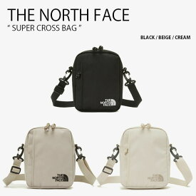 THE NORTH FACE ノースフェイス クロスバッグ SUPER CROSS BAG スーパー クロス バッグ ショルダーバッグ ショルダーポーチ 肩掛け ロゴ ストリート カジュアル ブラック ベージュ アイボリー メンズ レディース 男性用 女性用 NN2PP03L/M/N【中古】未使用品