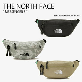 THE NORTH FACE ノースフェイス ショルダーバッグ MESSENGER S メッセンジャー バッグ ボディバッグ スリングバッグ ミニバッグ ブラック ベージュ カモフラージュ ロゴ カジュアル ストリート メンズ レディース 男性用 女性用 男女共用 NN2PP71J/K/L【中古】未使用品