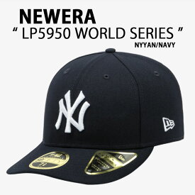 NEWERA ニューエラ キャップ PCV LOW PROFILE 59FIFTY MLB WORLD SERIES 2024 NEYYAN ヤンキース NAVY ベースボールキャップ 帽子 ネイビー ワールドシリーズ 14205755【中古】未使用品