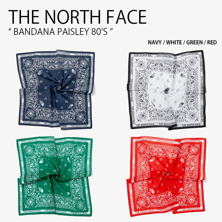 楽天市場】THE NORTH FACE ノースフェイス スカーフ BANDANA PAISLEY 