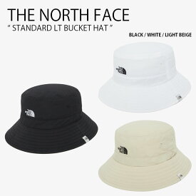 THE NORTH FACE ノースフェイス バケットハット STANDARD LT BUCKET HAT スタンダード ライト バケット ハット 帽子 バケハ ロゴ カジュアル ストリート WHITELABEL ブラック ホワイト ベージュ メンズ レディース 男性用 女性用 男女共用 NE3HQ01J/K/L【中古】未使用品