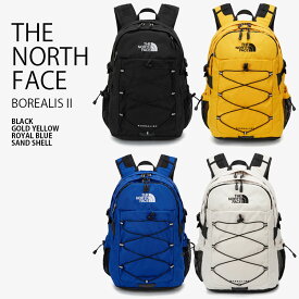 THE NORTH FACE ノースフェイス リュック BOREALIS II ボレアリス バックパック バッグ リュックサック デイパック ロゴ カジュアル ストリート ブラック イエロー ブルー アイボリー メンズ レディース 男性用 女性用 男女共用 NM2DQ04A/B/D/E【中古】未使用品