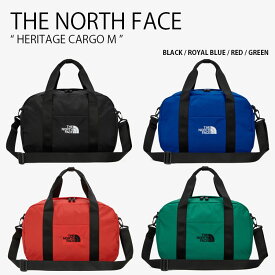 THE NORTH FACE ノースフェイス カーゴバッグ HERITAGE CARGO M ヘリテージ カーゴ ドラムバッグ ボストンバッグ トラベルバッグ ショルダーバッグ ロゴ ブラック ブルー レッド グリーン メンズ レディース 男性用 女性用 NN2FQ01A/C/D/E【中古】未使用品