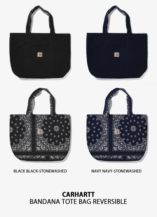 楽天市場】CARHARTT カーハート トートバッグ BANDANA TOTE BAG 