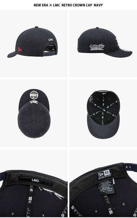 楽天市場】NEW ERA ニューエラ LMC コラボ キャップ RETRO CROWN SNAP 