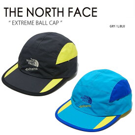 THE NORTH FACE ノースフェイス EXTREME BALL CAP キャップ ベースボールキャップ 帽子 グレー ブルー NE3CL35A NE3CL35B【中古】未使用品