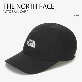 THE NORTH FACE ノースフェイス ベースボールキャップ GTX BALL CAP ゴアテックス ボール キャップ 帽子 アウトドア ロゴ ストリート カジュアル 防水 防風 ブラック メンズ レディース NE3CN02A【中古】未使用品