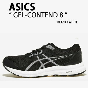 asics AVbNX Xj[J[ GEL-CONTEND 8 BLACK WHITE 1011B492 V[Y QReh ubN zCg jOV[Y Y jp