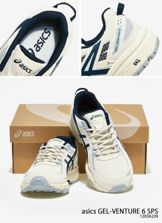 楽天市場】asics アシックス スニーカー GEL-VENTURE 6 SPS 1203A239 