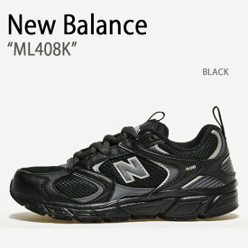 New Balance ニューバランス スニーカー 408 BLACK メンズ レディース 男性用 女性用 ML408K【中古】未使用品