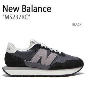 New Balance ニューバランス スニーカー 237 BLACK メンズ レディース 男性用 女性用 MS237RC【中古】未使用品