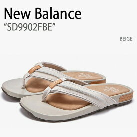 New Balance ニューバランス サンダル 9902 BEIGE メンズ レディース 男性用 女性用 SD9902FBE【中古】未使用品