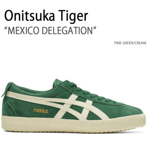 Onitsuka Tiger IjcJ^CK[ Xj[J[ MEXICO DELEGATION PINE GREEN CREAM LVRfQ[V Y fB[X jp p 1183B954.300