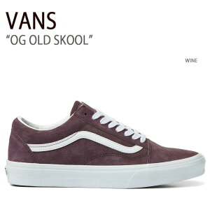 VANS oY Xj[J[ OG OLD SKOOL PIG SUEDE WINE I[hXN[ @Y V[Y Y fB[X VN0A5JMIBEF