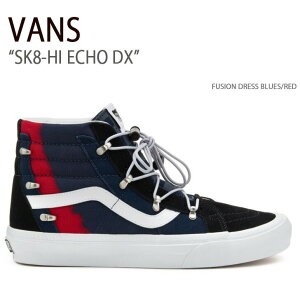 VANS �o���Y �X�j�[�J�[ SK8-HI ECO DX FUSION DRESS BLUES RED VN0A7Q5O6OH �X�P�[�g�n�C �����Y ���f�B�[�X �j���p �����p �j�����p