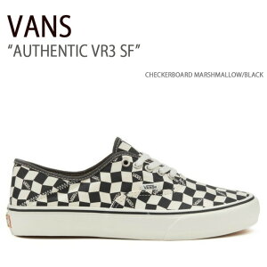 VANS oY Xj[J[ AUTHENTIC VR3 SF CHECKERBOARD MARSHMALLOW BLACK I[ZeBbN @Y V[Y Y fB[X VN0A4BX5KIG