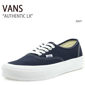 VANS バンズ スニーカー AUTHENTIC LX VN0A4BV91X7 オーセンティック LX NAVY ネイビー メンズ レディース 男性用 女性用 男女兼用【中古】未使用品