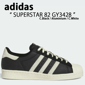 adidas Originals アディダス オリジナルス スニーカー SUPERSTAR 82 GY3428 スーパースター 82 Black White ホワイト ブラック メンズ レディース 男性用 女性用 男女兼用【中古】未使用品