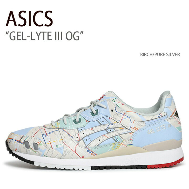 楽天市場】asics アシックス スニーカー GEL-LYTE III OG BIRCH PURE 