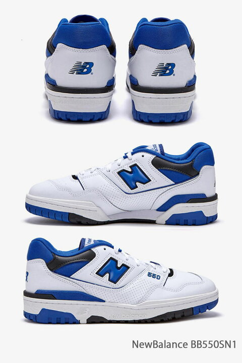 楽天市場】New Balance ニューバランス スニーカー 550 BB550SN1 BLUE 