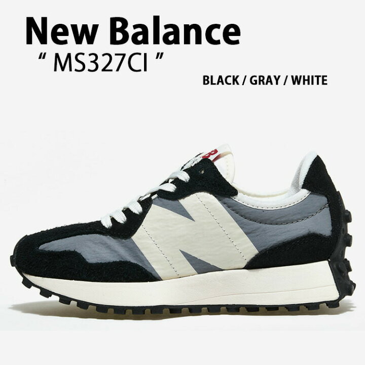 楽天市場】New Balance ニューバランス スニーカー 327 MS327CI BLACK 
