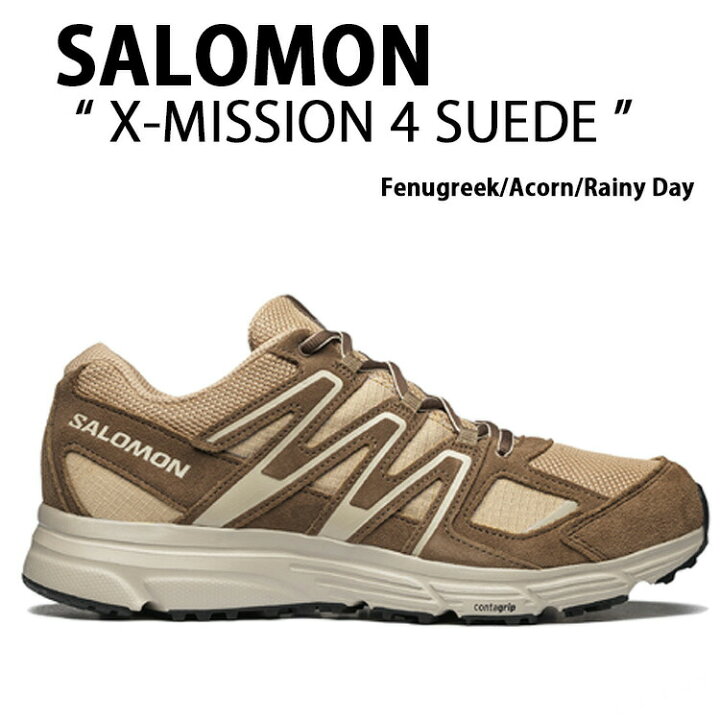 楽天市場】SALOMON サロモン スニーカー X-MISSION 4 SUEDE L41748200 