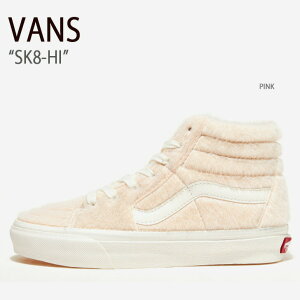 VANS �o���Y �X�j�[�J�[ SK8-HI PINK V38CF HAIRY �X�P�[�g�n�C �����Y ���f�B�[�X �j���p �����p �j�����p