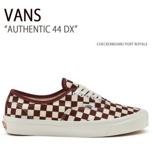 VANS oY Xj[J[ AUTHENTIC 44 DX CHECKERBOARD PORT ROYALE VN0005U84QU I[ZeBbN44DX Y fB[X jp p jp
