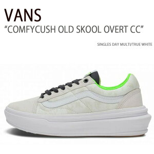 VANS oY Xj[J[ COMFYCUSH OLD SKOOL OVERT CC SINGLES DAY MULTI TRUE WHITE VN0A7Q5E6GL I[hXN[ Y fB[X jp p jp