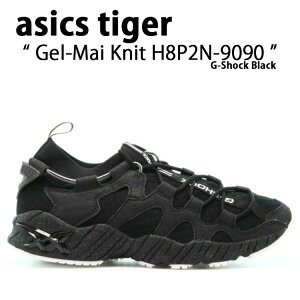 asics tiger AVbNX ^CK[ Xj[J[ asics tiger GEL MAI KNIT G-SHOCK H8P2N-9090 Q}C GVbN AVbNX jbg BLK WHT V[Y jOV[Y Y