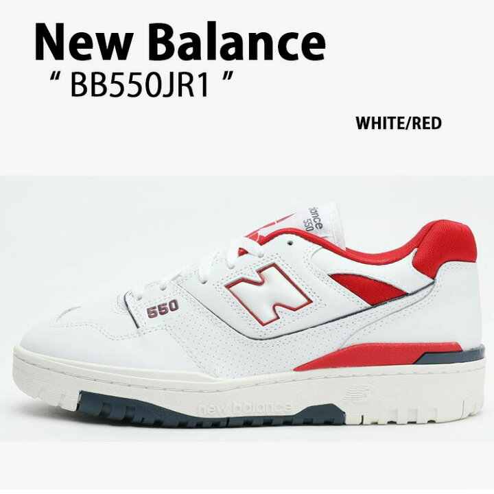 楽天市場】New Balance ニューバランス スニーカー 550 BB550JR1 WHITE 