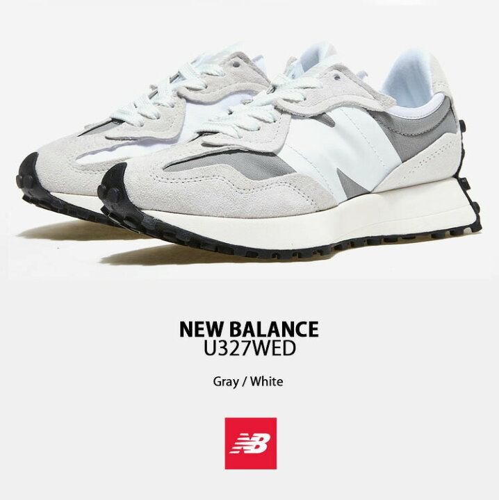 楽天市場】New Balance ニューバランス スニーカー 327 U327WED GRAY 