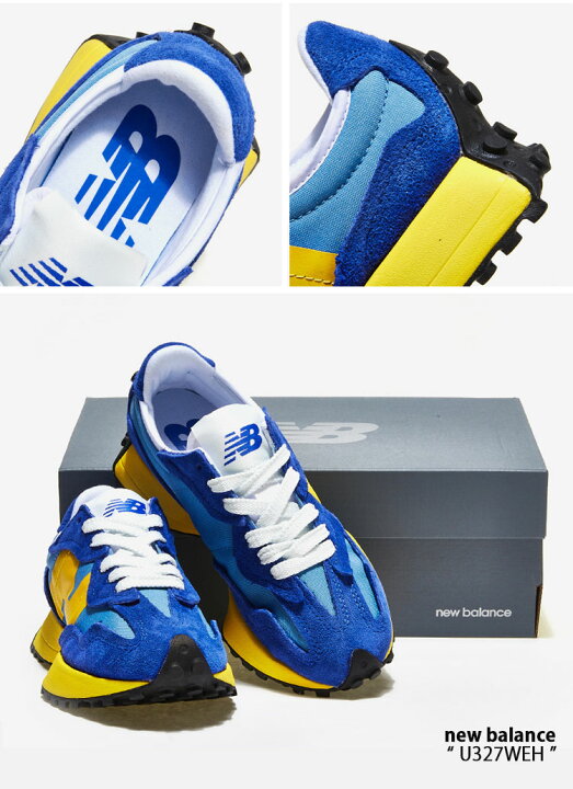 楽天市場】New Balance ニューバランス スニーカー 327 U327WEH BLUE 
