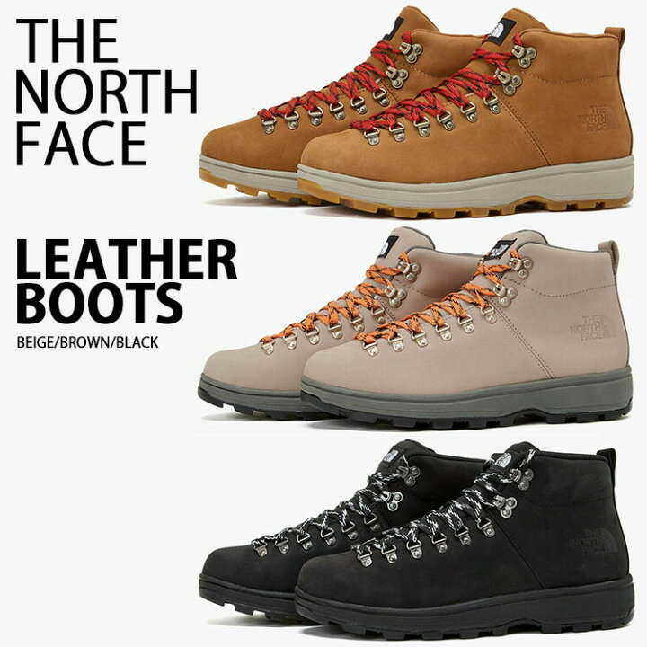 楽天市場】THE NORTH FACE ノースフェイス ブーツ LEATHER BOOTS 