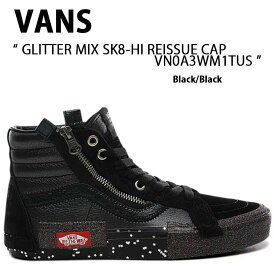 VANS バンズ スニーカー SK8-HI REISSUE CAP BLACK スケートハイ リイシュー キャップ ブラック ヴァンズ シューズ メンズ レディース VN0A3WM1TUS【中古】未使用品