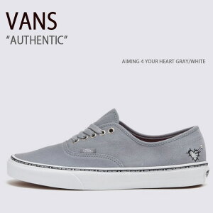 VANS oY Xj[J[ AUTHENTIC AIMING 4 YOUR HEART LIGHT GRAY WHITE VN0A5KS99DK I[ZeBbN CgO[ zCg Y fB[X jp p jp