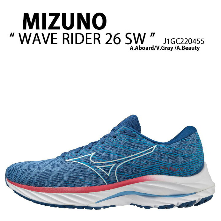 楽天市場】Mizuno ミズノ スニーカー WAVE RIDER 26 SW J1GC220455 