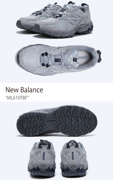 楽天市場】New Balance ニューバランス スニーカー ML610TBF GRAY 