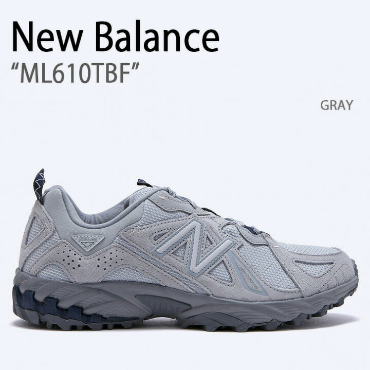 楽天市場】New Balance ニューバランス スニーカー ML610TBF GRAY 