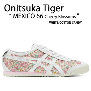 Onitsuka Tiger IjcJ^CK[ fB[X Xj[J[ MEXICO 66  CHERRY BLOSSOMS LVR 66 1183C083.100 Xj[J[ WHITE COTTON CANDY V[Y zCg RbgLfB[