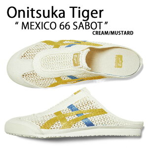 Onitsuka Tiger IjcJ^CK[ ~[ MEXICO 66 SABOT LVR 66 T{bg 1183C123.104 V[Y CREAM MUSTARD bV N[ }X^[h Y fB[X