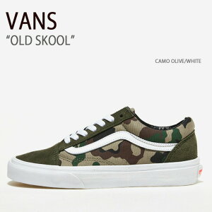 VANS oY Xj[J[ OLD SKOOL CAMO OLIVE WHITE VN0007NTY33 I[hXN[ Y fB[X jp p