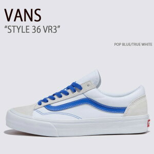 VANS oY Xj[J[ STYLE 36 VR3 POP BLUE TRUE WHITE VN0009PYBES X^C36 VR3 Y fB[X jp p