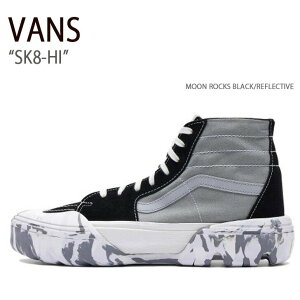 VANS oY Xj[J[ SK8-HI MOON ROCKS BLACK REFLECTIVE VN0A7Q5TBRF XP[gnC Y fB[X jp p