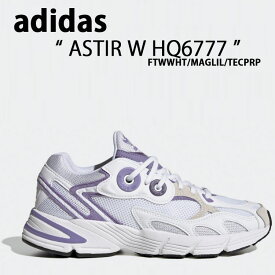 adidas アディダス スニーカー ASTIR W HQ6777アスター W FTWWHT MAGLIL TECPRP ホワイト パープル ダッドシューズ Woman's レディース 女性用【中古】未使用品