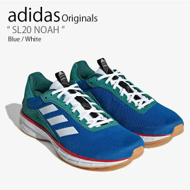 adidas アディダス スニーカー SL20 NOAH エスエル ノア BLUE ブルー FW3267 メンズ レディース 男女共用 男性用 女性用【中古】未使用品