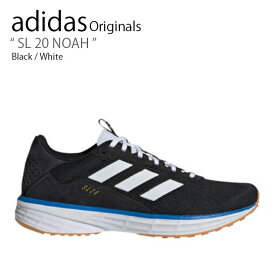 adidas アディダス スニーカー SL20 NOAH エスエル ノア BLACK ブラック FW7858 メンズ レディース 男女共用 男性用 女性用【中古】未使用品