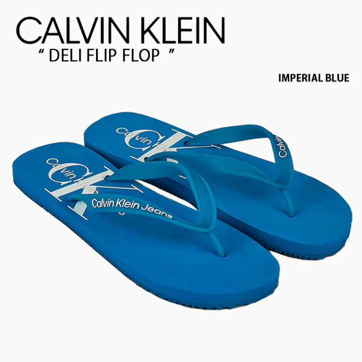 楽天市場】Calvin Klein カルバンクライン サンダル DELI FLIP FLOP 